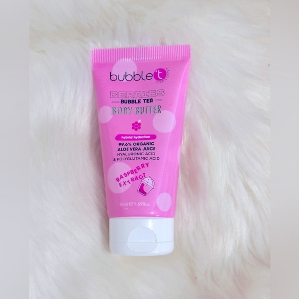 Bubble-T Raspberry — BUBBLE TEA - BODY BUTTER 50mls Hydration |99.6% ORGANIC|